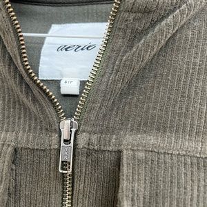 Cropped green jacket from Aerie